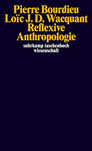 Reflexive Anthropologie (suhrkamp taschenbuch wissenschaft)